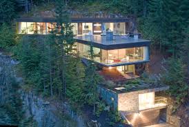 Rising among the trees in sant pol de mar, spain, the house dubbed mediterrani 32 was itself inspired by the towering pines rising around it. Steep Slope House Design Canada Most Beautiful Houses In The World