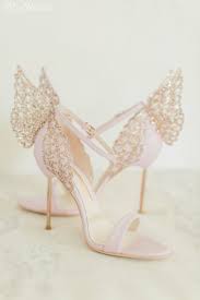 Butterfly Wedding Heels By Sophia Webster Butterfly Shoes Pink And Gold Butter Fashion Photography Sparkly Wedding Shoes Butterfly Shoes Wedding Shoes Heels