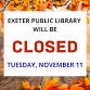 The Library is Closed Today event image