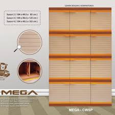 Pintu lemari mudah saat dibuka tutup. Lemari Plastik Club Mega 4 Susun Lazada Indonesia