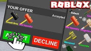 Maybe you would like to learn more about one of these? Trading My Epic Hammers For Free Roblox Flee The Facility Update Youtube