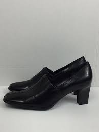 Franco Sarto Womens Black Slip On Heels Dress Shoes 8 5 Medium Fashion Clothing Shoes Accessories Womensshoes Heels Dress And Heels Black Slip Ons Heels