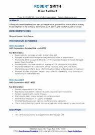 Review professional resume samples, keyword suggestions and design guidelines. Clinic Assistant Resume Samples Qwikresume