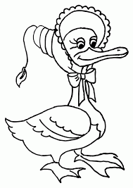 Your kids will increase their vocabulary by learning about different anima. Goose Coloring Pages Coloring Home