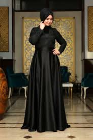 Rose Abiye Siyah Saliha Kleider