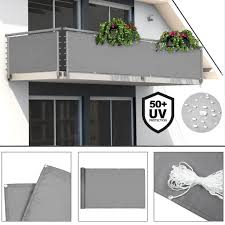 Sperren sie den wind auf ihrem balkon einfach aus: Sichtschutz Balkon Terrasse Windschutz Markise Real De