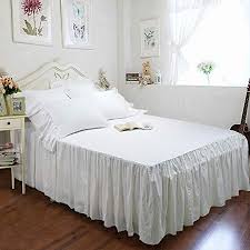 Rolla 72 double bathroom vanity set : Tealp Farmhouse Bedding Set White Bed Skirt Cotton Fitted Sheet Bedspread And 2 Shams King Size Shabby Style Bedding Walmart Canada
