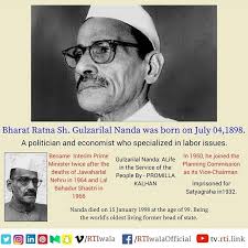 Facts Pm Primeminister Gulzarilalnanda Congress Bjp Vicechairman Viral Media India Indianeedtochange Government Governments Vice Facts Empowerment