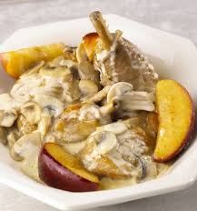 Fricassee De Poulet Aux Pommes Recettes Recette Fricassee De Poulet Poulet Aux Pommes Poulet