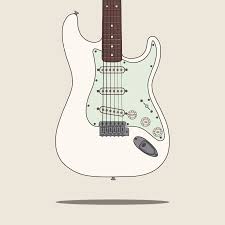Fenderoffcuts Guitar Guitar Artwork Guitar Posters
