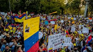 En vivo entrada a bosa por la auto sur. Miles De Colombianos Marchan En Varias Ciudades Del Mundo En Apoyo Al Paro Nacional