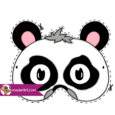 Haben sie ein tolles kostüm für. Panda Maske Kinder Pandabear Bear Mask Geburtstag Diy Dekoration Maskerade Madchen Junge Kindertag Geschenk Idee G Masken Kinder Panda Maske Tiermasken