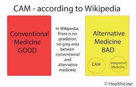 Complementary And Alternative Medicine Cam Wikipedia Vs The Science Healthicine