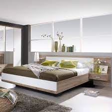 Marckonfort tête de lit tapissée napoles 160x100 cm moutarde, pour couchage de 160, velours, pieds en bois, quaincaillerie incluse. Lit En 160x200 Cm Avec 2 Chevets Et Tete De Lit Maison Et Styles