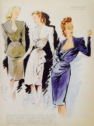 Delivery is free for orders over £200/$200/€200 & returns, as always, are on us ;) *during the archives, delivery may take up to 3 weeks, but we promise it'll be worth the wait ;) 1940s Fashion Clothes Styles History 1940s Womens Fashion Blue17