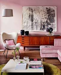 Do you dare with a pink wall in the living room? 25 Lovely Pink Living Room Decor Ideas Shelterness