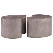 Mr Brown Figaro Industrial Modern Stone Outdoor Coffee Table Stone Coffee Table Outdoor Coffee Tables Coffee Table