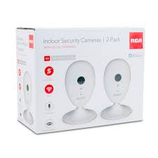 Rca Indoor Wifi Home Security Camera System 2 Pack Hswifix1a2pk
