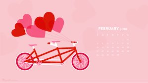 Go to settings > display and brightness and set the auto lock time to never. February 2019 Tandem Bike Calendar Wallpaper Sarah Hearts