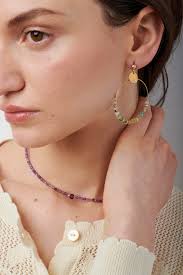 BOUCLES D'OREILLES BY GARANCE BOYE JAUNE