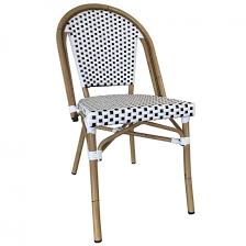 Rattan bistro chairs and cafe chairs. Paris Wicker Outdoor Chair Apex