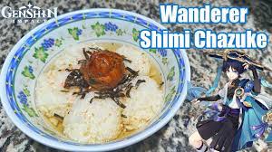 Genshin Goodies | Wanderer's Special Dish: Shimi Chazuke (ALEX MAKES) -  YouTube