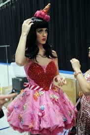 The top is an inexpensive white bustier that i embellished with hundreds of varied candies. Katy Perry Party Dress How To Make A Full Costume Sewing On Cut Out Keep
