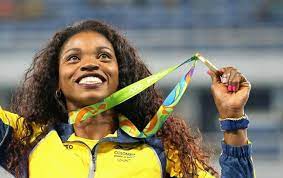 12 de febrero de 1984) es una deportista colombiana de salto de longitud, salto de altura y triple salto, especialidad en la que ostenta una medalla de oro en los juegos olímpicos de río de janeiro 2016, dos medallas de oro en campeonatos mundiales de atletismo, una de plata en los juegos olímpicos de londres 2012 y un título panamericano. Caterine Ibarguen Hizo Sonar El Himno De Colombia En Rio
