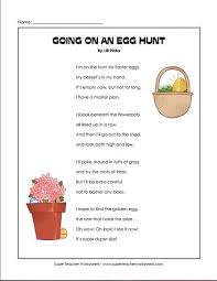 Easter Poem Easter Poems Super Teacher Worksheets Poems