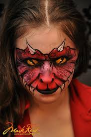 When to do dragon face for birthday party? Mark Reid Red Dragon Face Painting Monster Face Painting Dragon Face Painting Face Painting Halloween