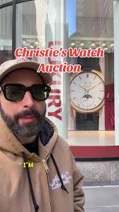 I got the special early preview of the rare watches coming up to auction  next week at Christie’s New York. #watchtok #watches #cartier #patek  #patekphilippe #cartierlondon #vintagepatek #watchauction ...