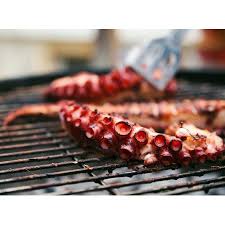 You can prepare this delicacy at home, although it takes then, drain the tentacles and add them in a very hot pan. Pre Cooked Octopus Tentacles Bahia De La Concha