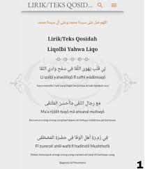Free robbi faj alna mp3. Lirik Teks Qosidah Posts Facebook