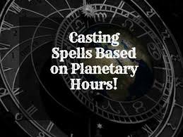 how to cast spells using magical timing based on planetary