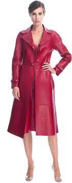 Valentino Spy Leather Trench Coat Leather Trench Coat Trench Coats Women Trench Coat
