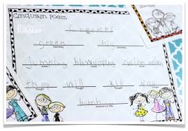 First Grade Blue Skies Valentine S Day Cinquain Poems Word Work Freebie Cinquain Poems Cinquain Poems