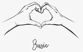 If you don't have a grid. Hand Heart Purple Hands Handheart Kpop Bts Heart Drawing Hd Png Download Transparent Png Image Pngitem