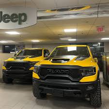 Image result for Construction Yellow 2023 Dodge Truck