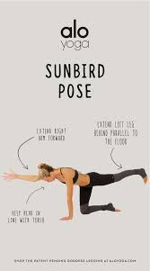 Feel Balanced In Sunbird Pose By Keeping Your Head In Line With Your Torso Check Out These Useful Tips To Improve Your Pra Yoga Help Yoga Tips Yoga Techniques