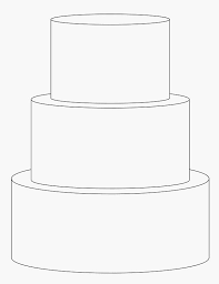 Once baked, i leveled and layered them with buttercream and covered each tier separately in fondant. 4 Inch Tiers 6 8 10 Sketches Patterns Templates Cake Templates Cake Sketch Tiered Cakes