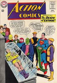 Episode 376 Part Iii Superman Comic Book Cover Dated November 1964 Action Comics 318