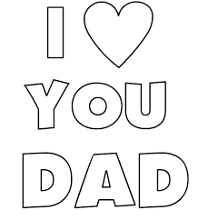 This i love you dad coloring page will touch their heart. Pin On Cricut