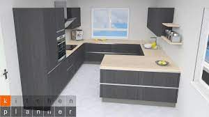 moderne familienkuche in g form moderne bauernhaus kuchen kuche ideen wohnung kuche grundriss