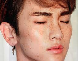 These 21 Photos Reveal How Idols Would Look If They Were Caucasian Shinee Freckles Kim Kibum