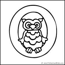 Letter e coloring pages alphabet coloring pages e letter words for kids free printables coloring page for kids graffiti coloring page circle the words that begin with a coloring page. Alphabet Coloring Page Letter O Owl Printables For Kids Free Word Search Puzzles Coloring Pages And Other Activities