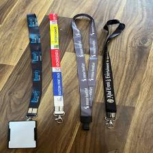 ID Card with Multicolor Lanyard Printing