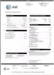 Fake Utility Bill Template Unique At T Phone Bill Utility Statement Gas Electric Bill Template Cable Bill Statement Template