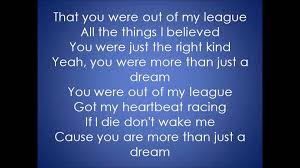 Out Of My League Fitz And The Tantrums Lyrics Legolas To Ari Out Of My League Lyrics By Fitz And The Tantrums Out Of My League Lyrics Song Lyric Quotes