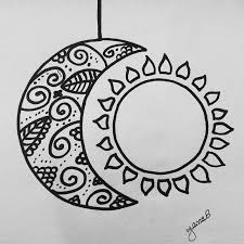Jayn You 39 Ve Got The Moon And The Sun Ideas In Crafting Ad In 2020 Hipster Drawings Art Drawings Simple Creative Drawing
