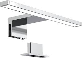 Spiegellampen beleuchtung 40cm badezimmer spiegellampe. B K Licht Spiegelleuchte Talitha Led Bad Spiegellampe Badezimmer Beleuchtung Aufbau Lampe Ip44 Schminklicht Online Kaufen Otto